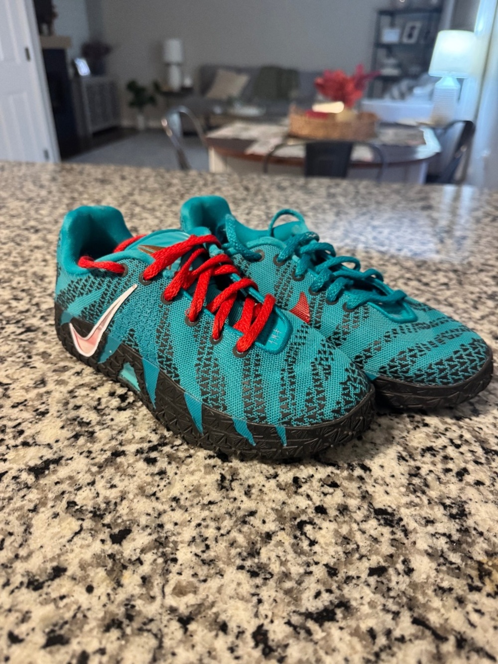 Nike Ja 3 GS Basketball Shoes - Youth Size 4.5Y 'Turbo Green' Scratch 3.0